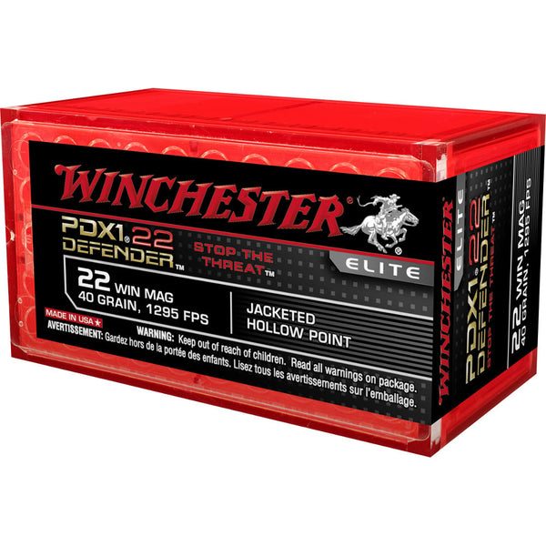 PDX1 DEF 22 MAG 45GR JHP 50/BX