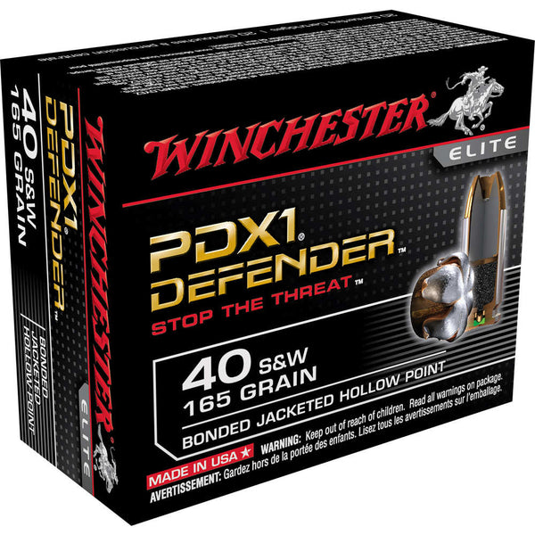 PDX1 DEF 40 S&W 165GR PDX1D 20/BX