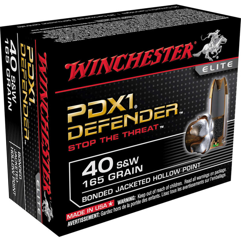 PDX1 DEF 40 S&W 165GR PDX1D 20/BX