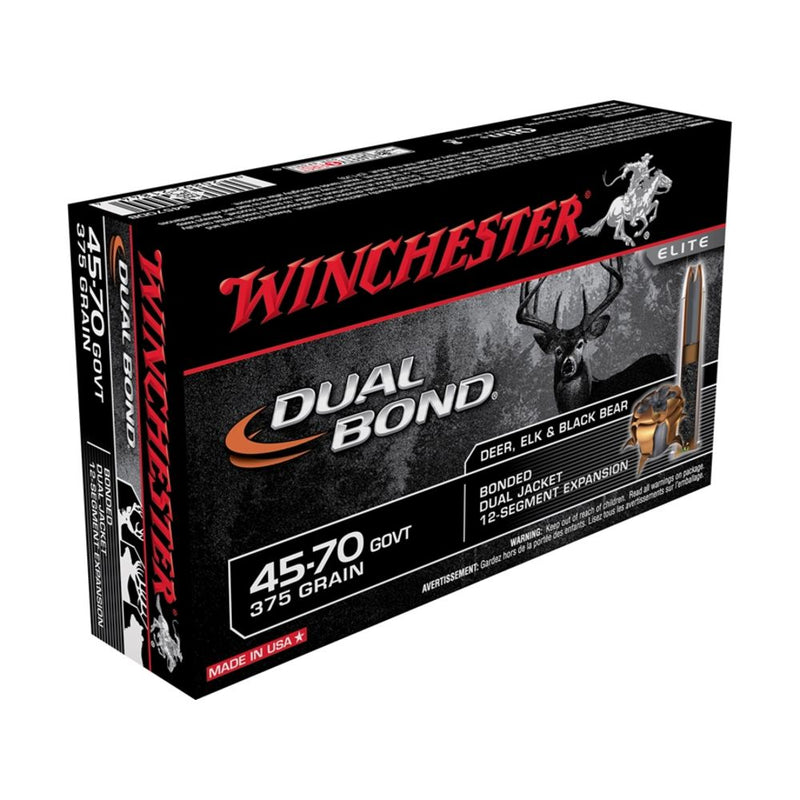 DUAL BOND 45-70 GOV 375GR DB 20/BX