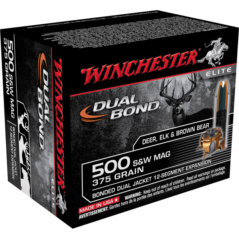 DUAL BOND 500 S&W 350GR DB 20/BX