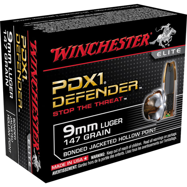 PDX1 DEF 9MM 147GR PDX1D 20/BX