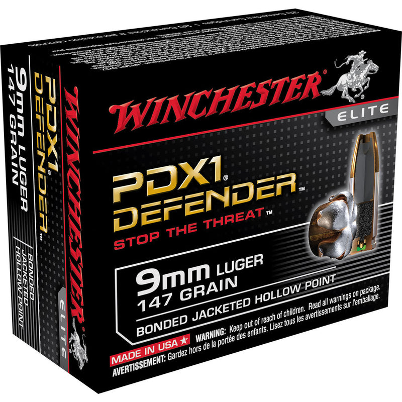 PDX1 DEF 9MM 147GR PDX1D 20/BX