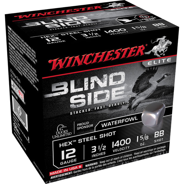 BLND SD MAG HX 12GA 3.5IN 1.625 BB 25/BX