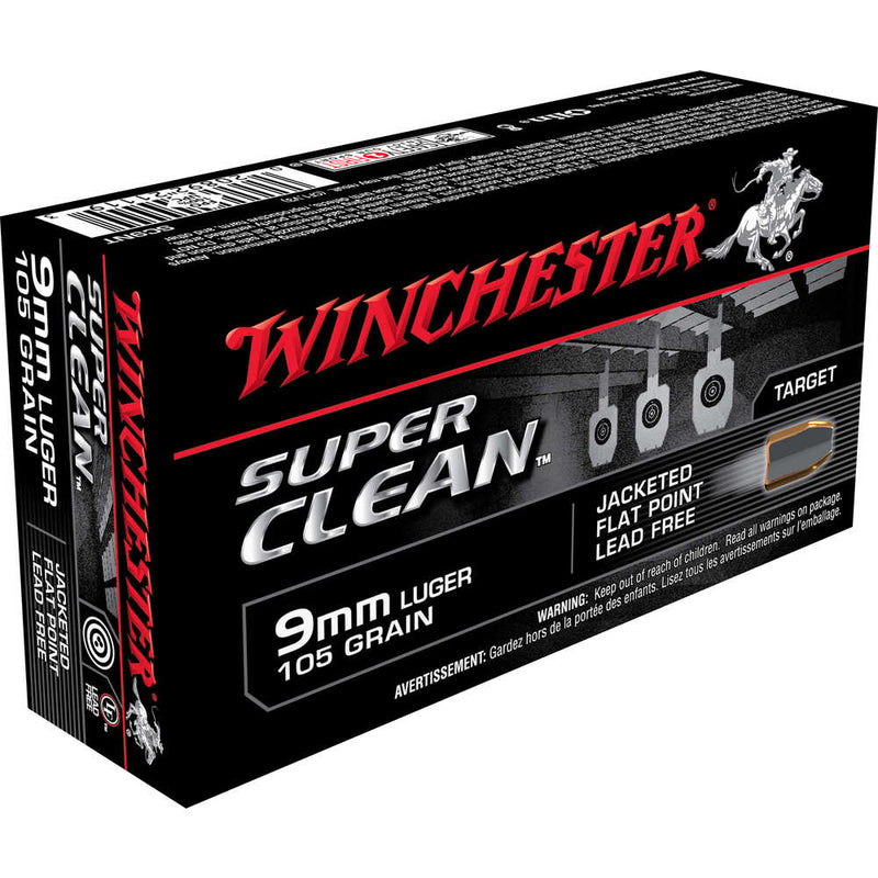 SUPR CLEAN 9MM 105GR JFP SC NT 50/BX