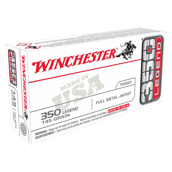 350 LEGEND USA FMJ 145GR FOAM 20/BX