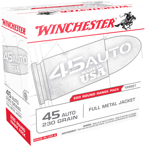 USA RANGE PK 45 CAL 230GR FMJ 200/BX