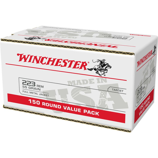 AMMO USA 223REM FMJ 55GR 150RD/BX