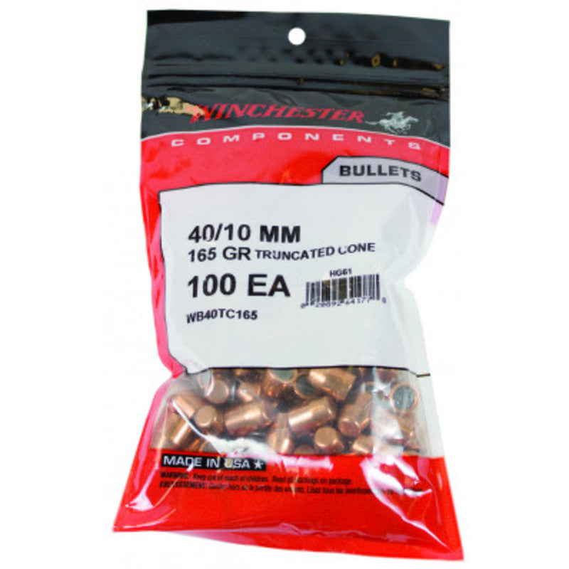 BULLET 40/10 165 GR TRUNC CONE 100/BAG