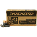 AMMO USA 9MMLUGER FMJBJ 115GR 50RD/BX