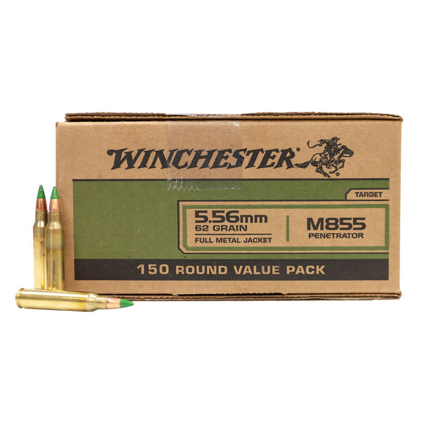 AMMO 5.56MM 62GR M855 BALL BULK 150/BX