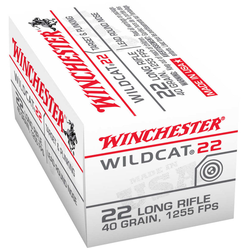 WILD CAT 22 LR 40GR LRN 50/BX