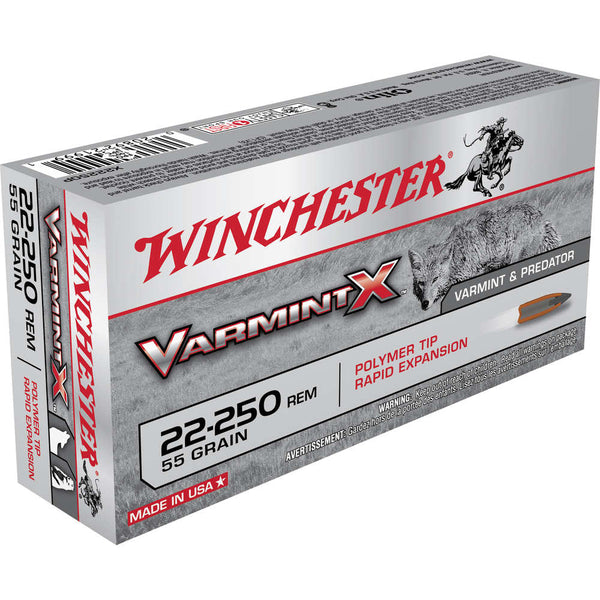 VARMINT X 22-250 REM 55GR VXPT 20/BX