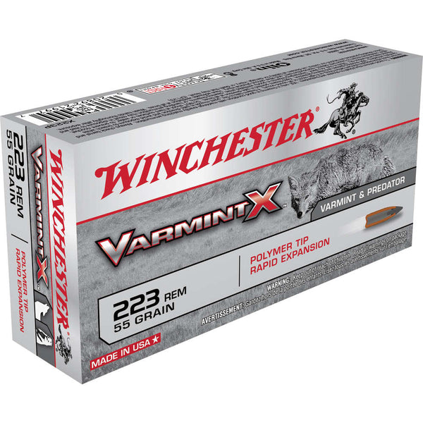 VARMINT X 223 REM 55GR VXPT 20/BX