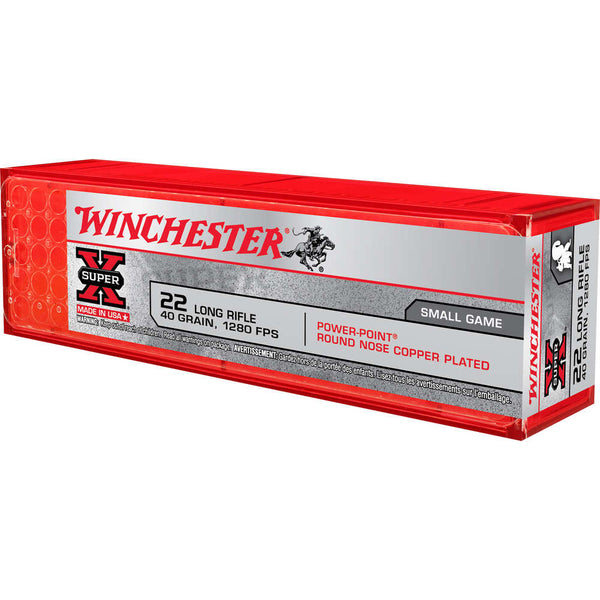 SUPER-X 22 LR 40GR PPP 100/BX