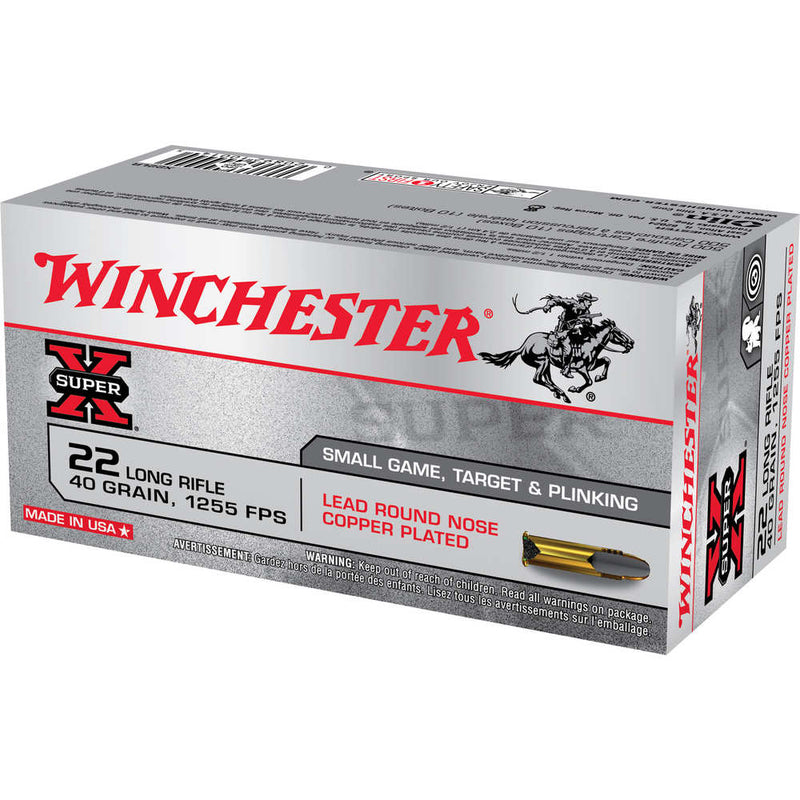 SUPER-X 22 LR 40GR LRN 50/BX