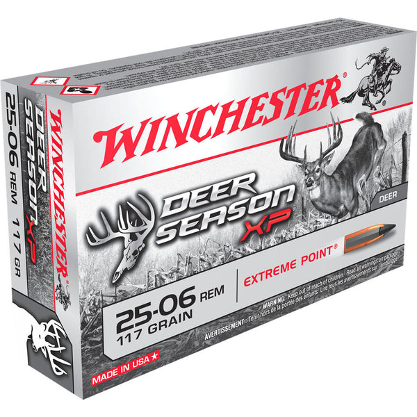 AMMO 25-06REM 117GR EXT POLYTIP 20RD/BX