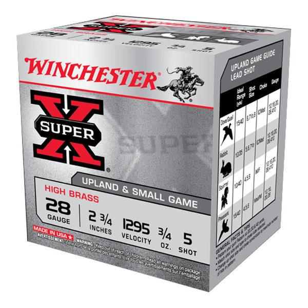 SUPER-X HB HG 28GA 2.75IN .75OZ 5 25/BX