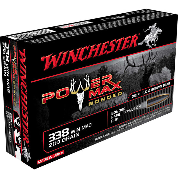 PWR MAX 338 WIN MAG 200GR PMB 20/BX