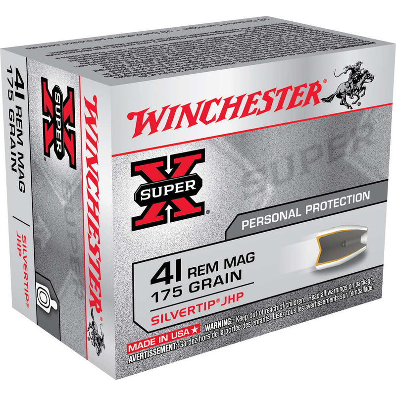 SUPR-X 41 REM MAG 175GR STHP 20/BX