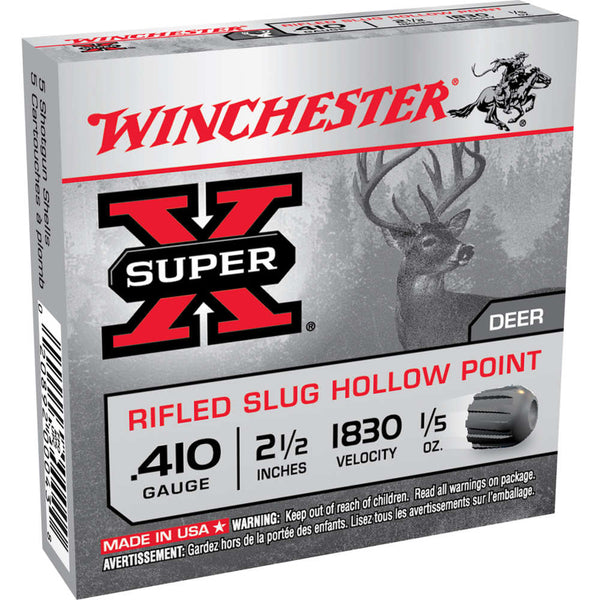SUPR-X FOSTR 410GA 2.5IN .2OZ SLUG 5/BX