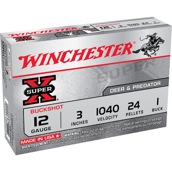 SUPR-X MAG BUF 12GA 3IN 1 BUCK 5/BX