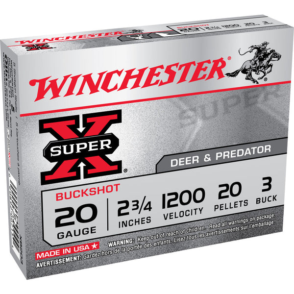 SUPR-X BUF 20GA 2.75IN 3 BUCK 5/BX