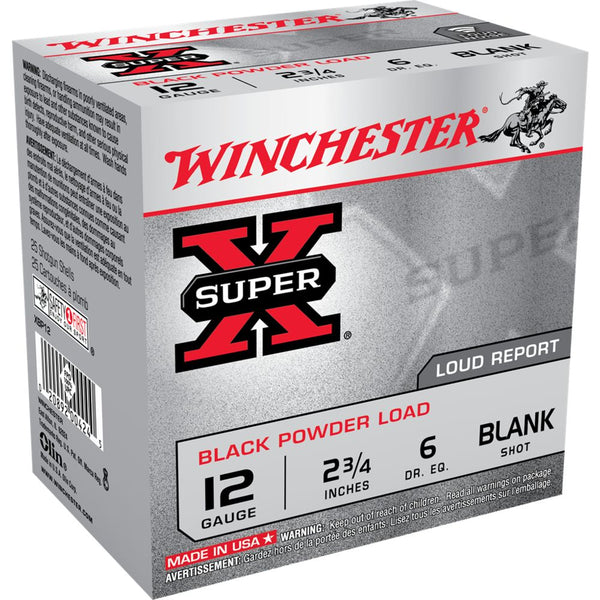 Black Powder Blank 12 GA 25/bx