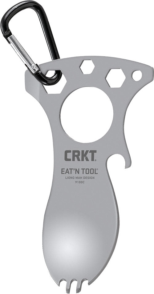 CRKT EAT'N TOOL 4" SILVER