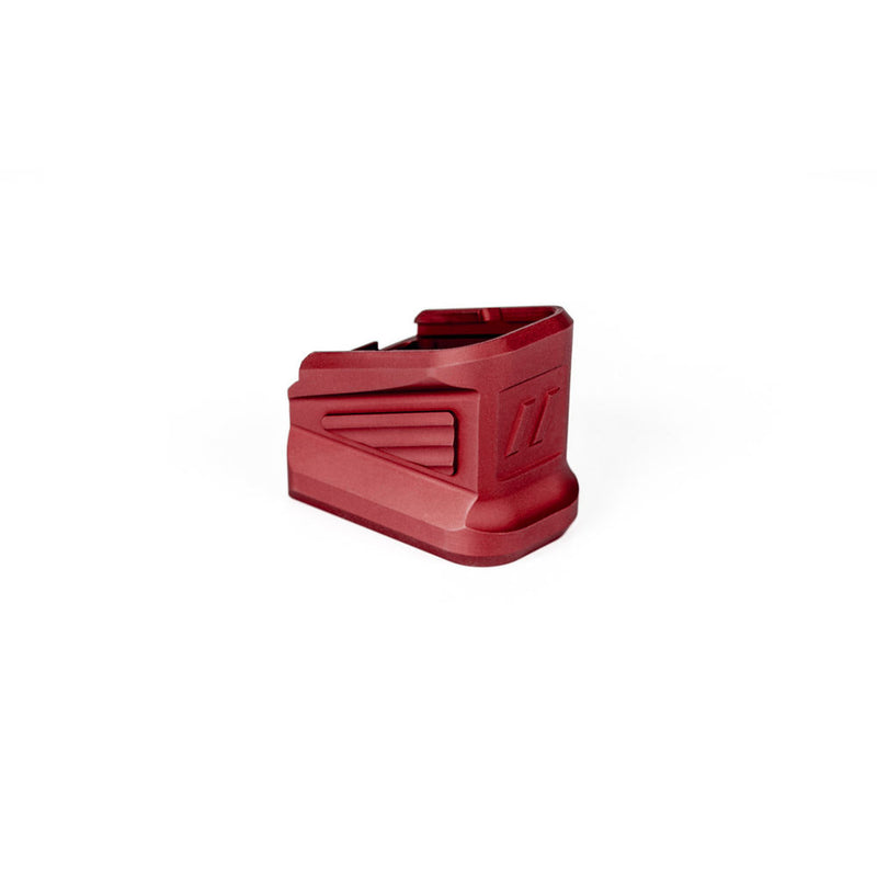 ZEV +5 BASEPAD FOR GLOCK MAGAZINE IN RED