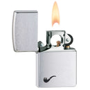 PIPE LIGHTER - BRUSHED CHROME