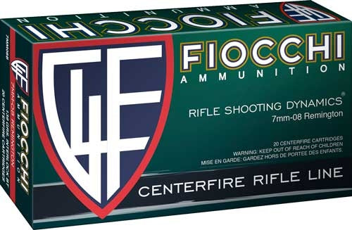 FIOCCHI AMMO 7MM-08 REM