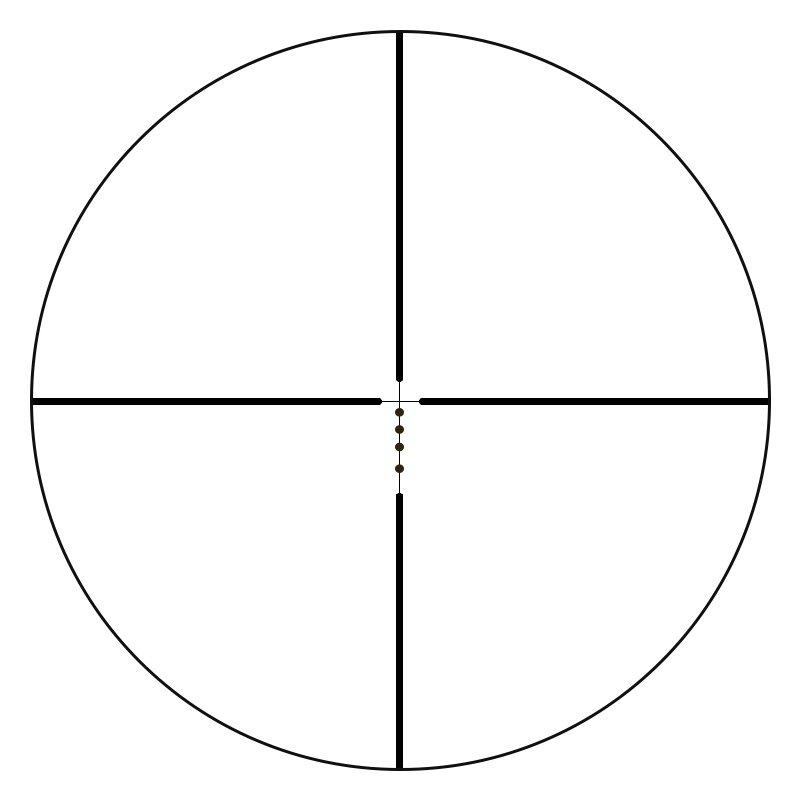 Riflescope 1-4X24 AR OPTICS DZ 223 BOX 6L